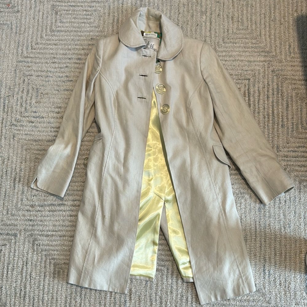 MILLY trench coat from Bergdorf’s